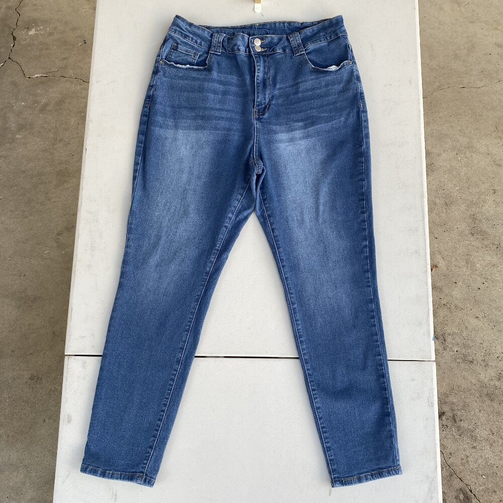 Shein Faded Skinny Jeans